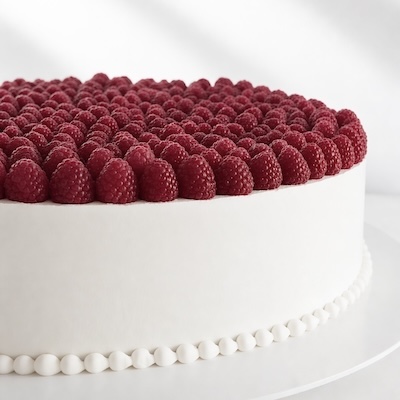Raspberry cake